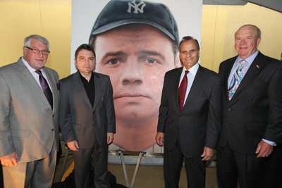 Baseball Hall of Fame Presented With One-of-a-Kind Babe Ruth Painting Donated by Aaron’s, Inc.