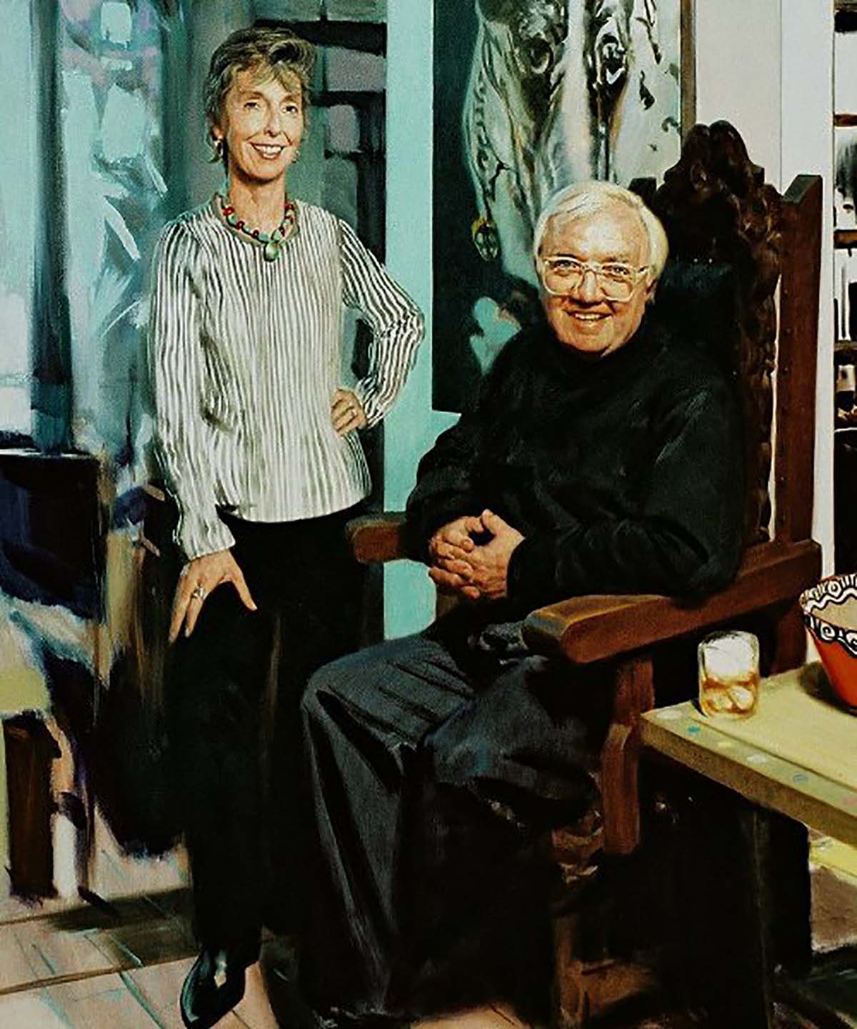 Rossin Fine Art, portrait artist, Portrait Commissions, official, presidential, painting, portfolio, fine art, museum-quality portraits, Smithsonian National Portrait Gallery, bronze sculpture, group portrait, family portrait, Commanders in Chief painting