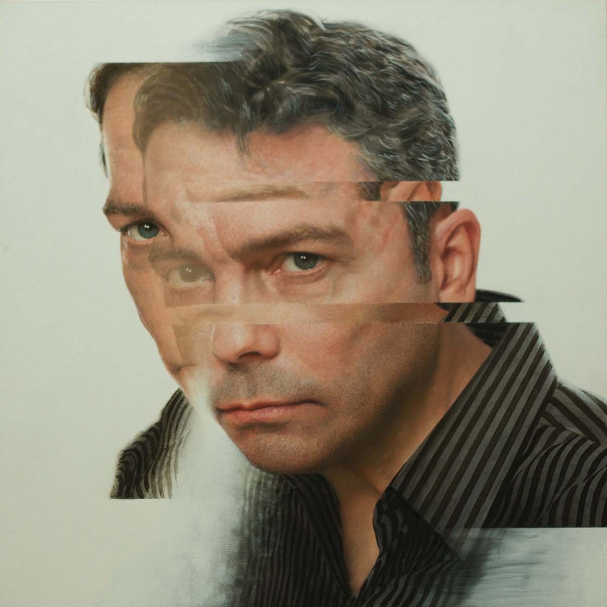 Rossin Self Portrait, Rossin Fine Art, portrait artist, Portrait Commissions, official, presidential, painting, portfolio, fine art, museum-quality portraits, Smithsonian National Portrait Gallery, bronze sculpture, group portrait, family portrait, Commanders in Chief painting