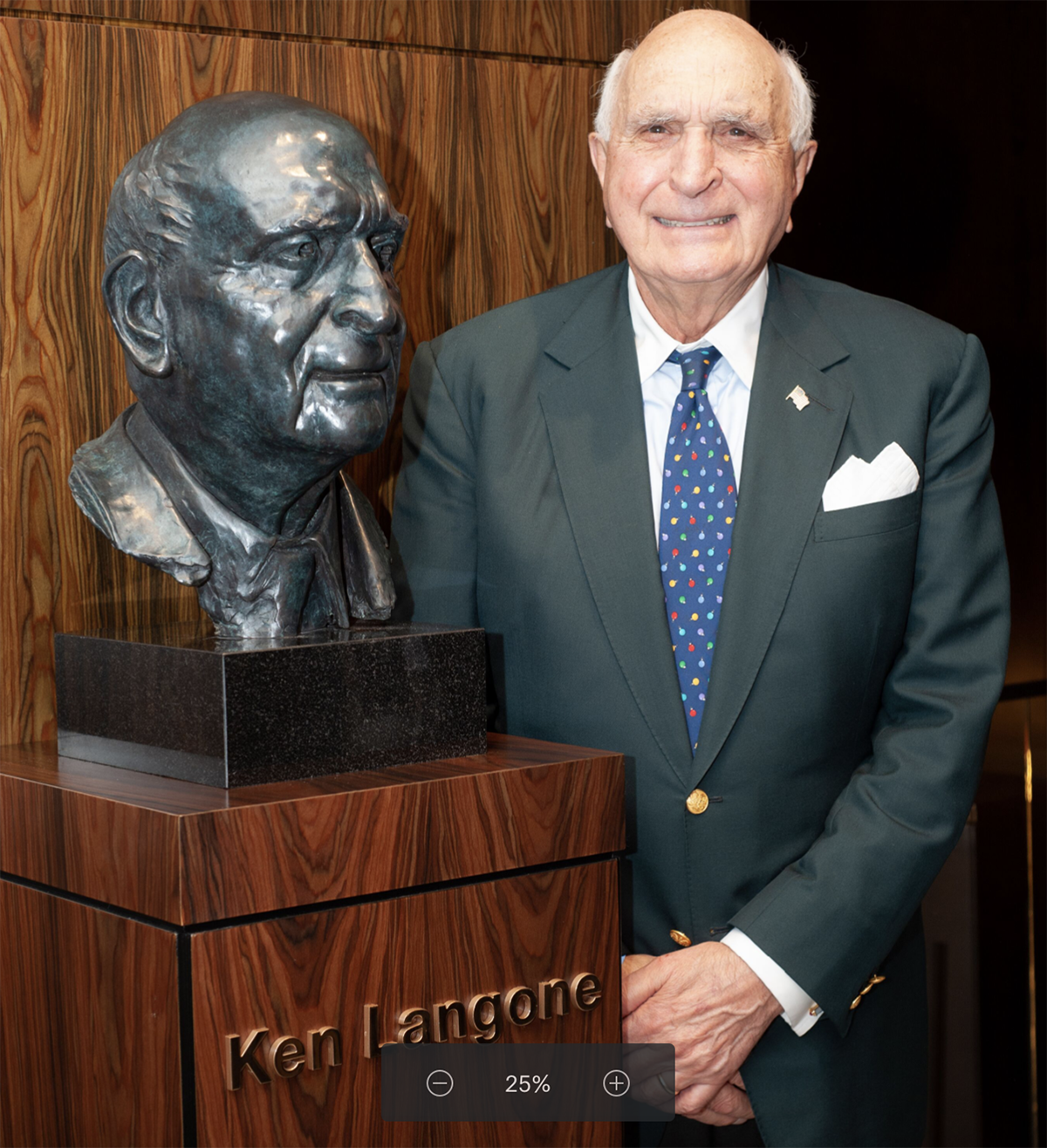 Ken Langone, sculptor