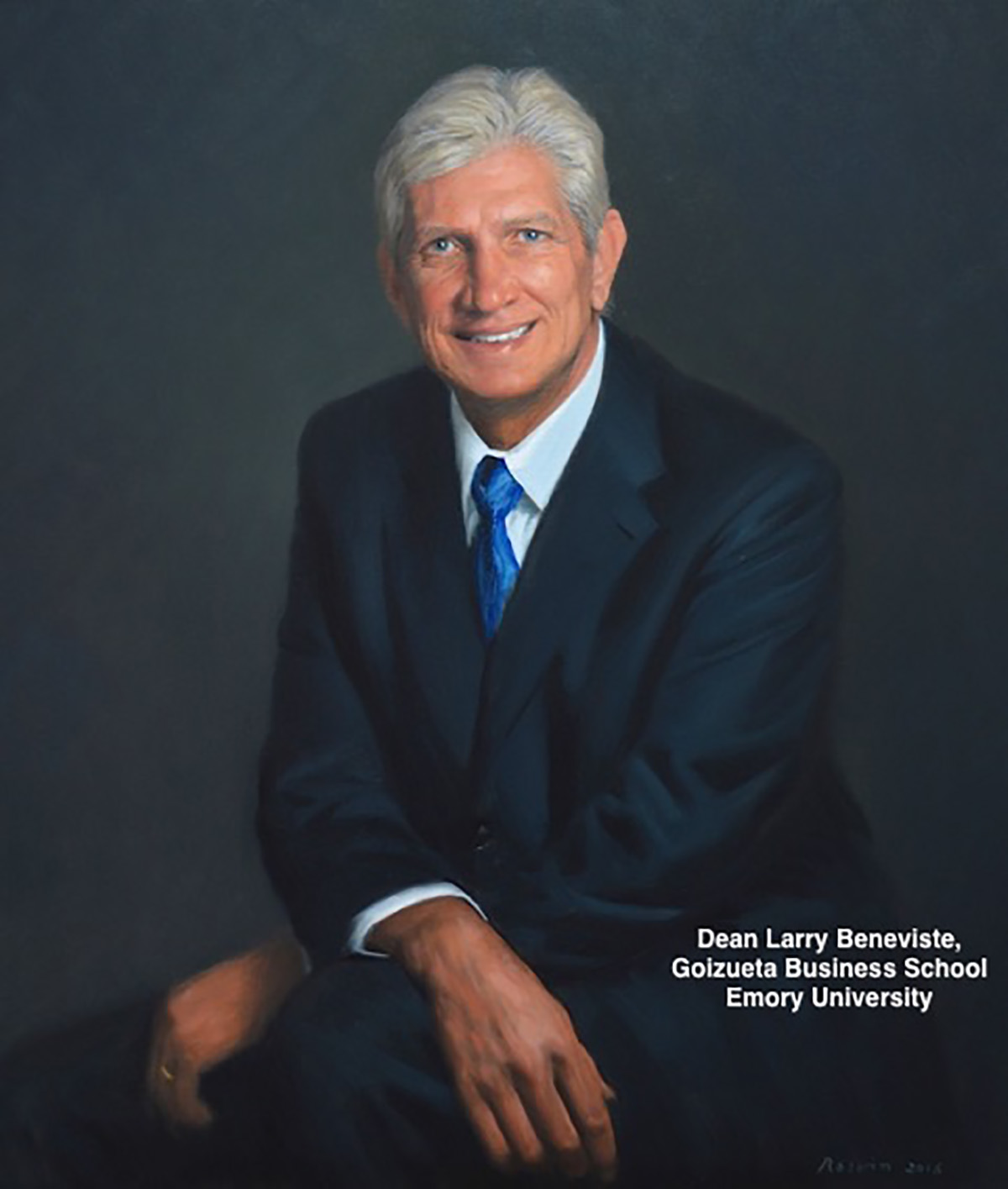 Dean Larry Beneviste, Goizueta Business School, Emory University