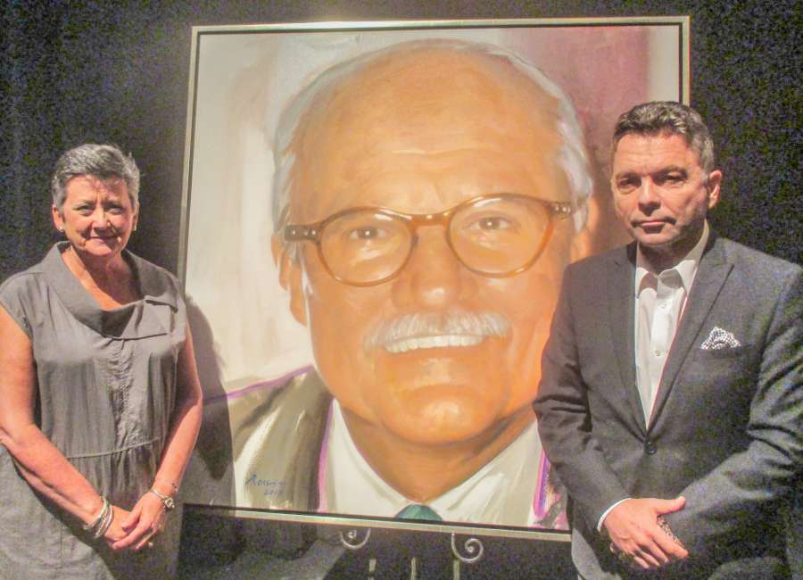 Nixon portrait unveiled at Nixon Center in Newnan