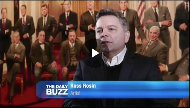 Ross Rossin Interviewed about Presidential Portrait