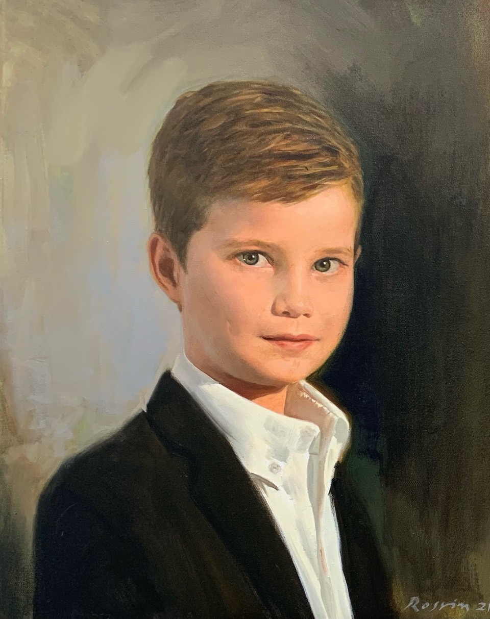 Ross Rossin Portrait Artist in Atlanta's Oil Painting - Portraiture in USA