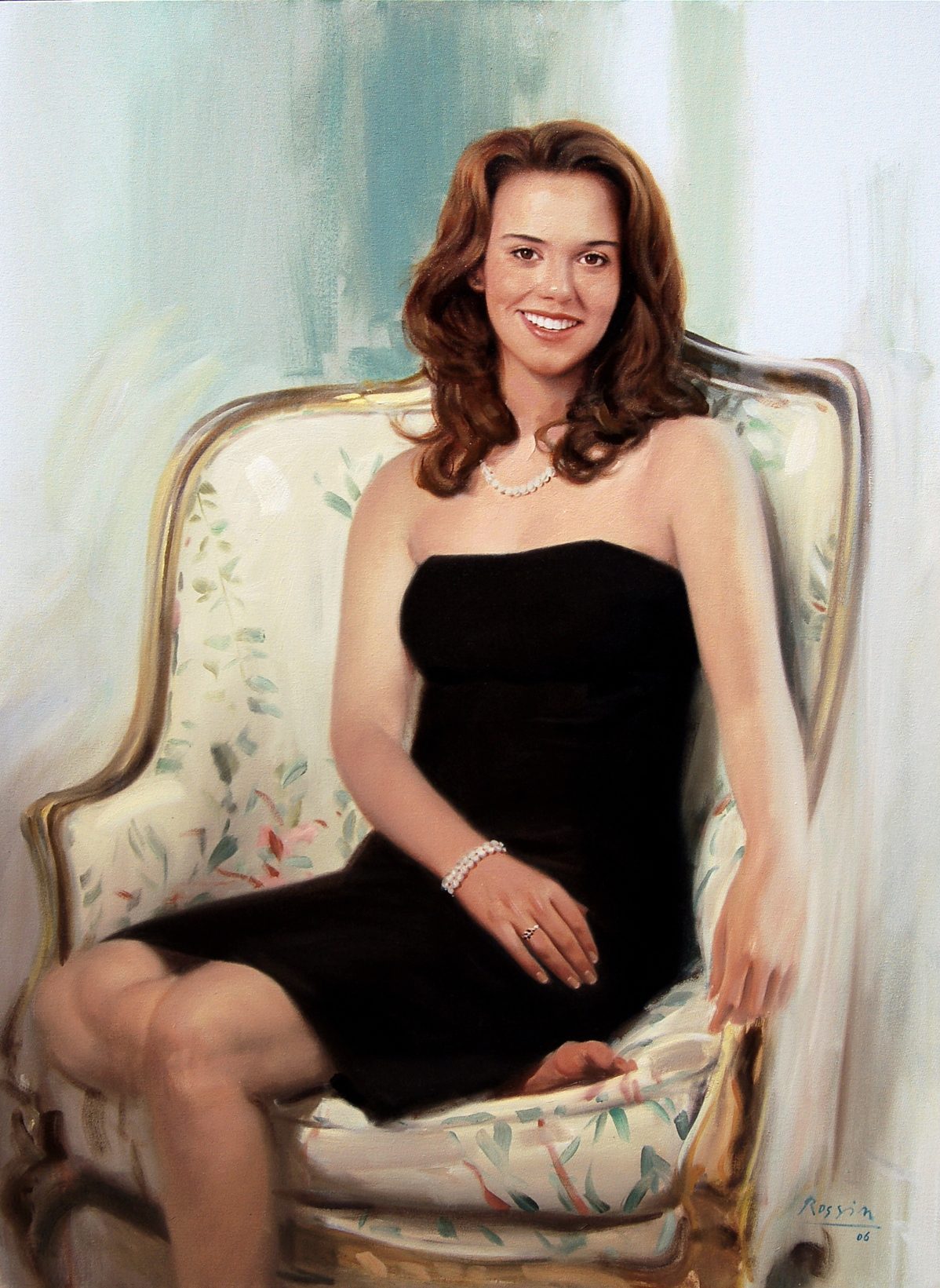 Ross Rossin Portrait Artist in Atlanta's Oil Painting - Portraiture in USA